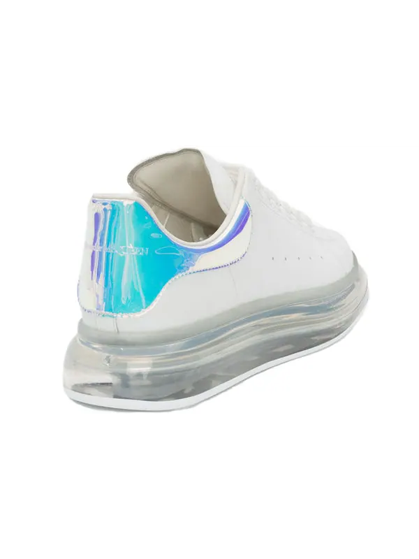 Кроссовки oversized sneaker 'clear sole multicolor ' Alexander Mcqueen — изображение 3 из 4, белый/мульти