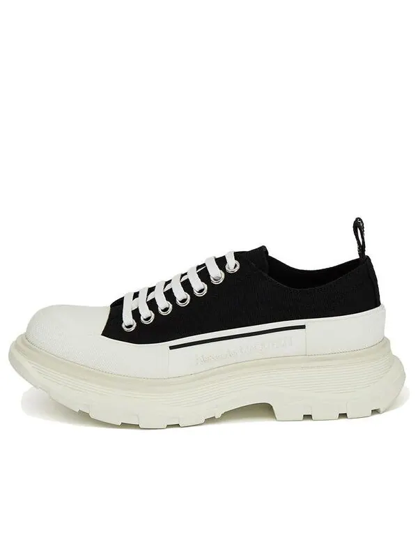 Кроссовки tread slick low lace up 'black white' Alexander Mcqueen — изображение 1 из 4, черный/белый
