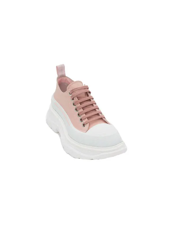 Кроссовки tread slick low lace up 'light pink white' Alexander Mcqueen — изображение 3 из 4, светлый розовый/белый