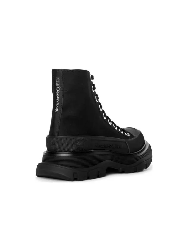 Кроссовки tread slick boots 'triple black' Alexander Mcqueen — изображение 4 из 4, черный/черный/черный