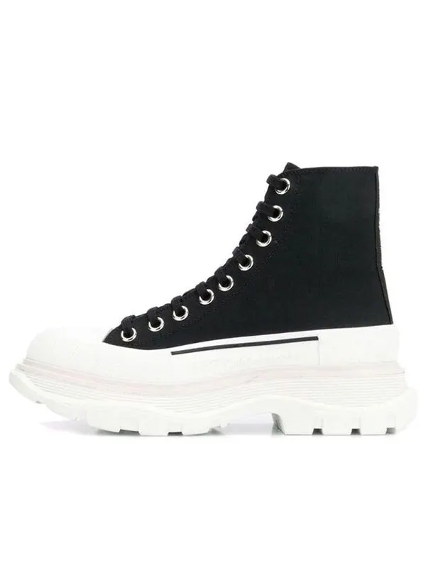 Кроссовки tread slick boots 'black white' Alexander Mcqueen — изображение 1 из 4, черный/белый