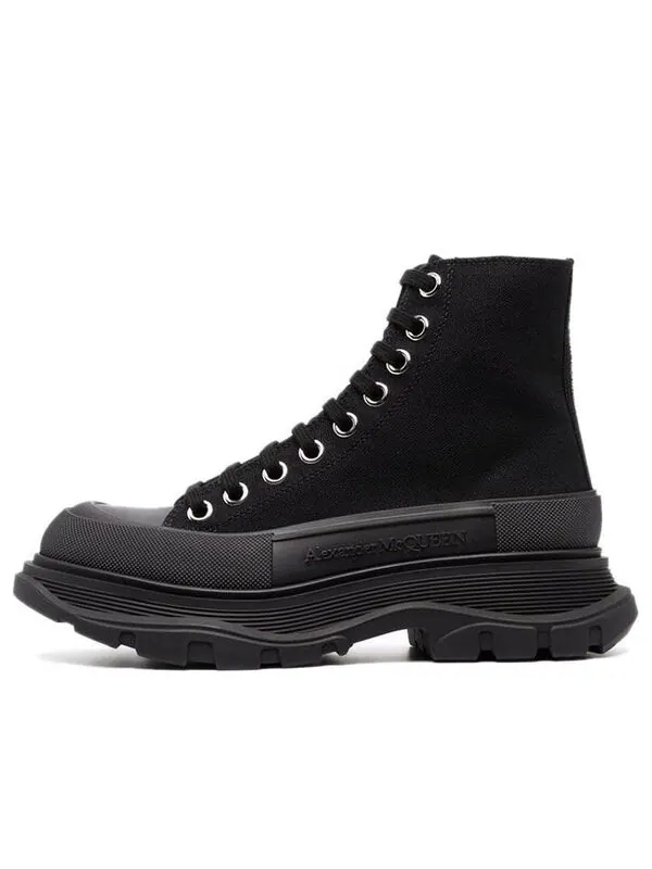 Кроссовки tread slick lace up boot 'black' Alexander Mcqueen — изображение 1 из 4, черный/черный