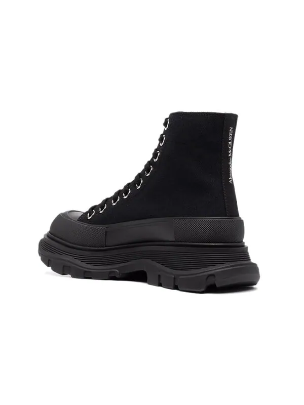 Кроссовки tread slick lace up boot 'black' Alexander Mcqueen — изображение 4 из 4, черный/черный
