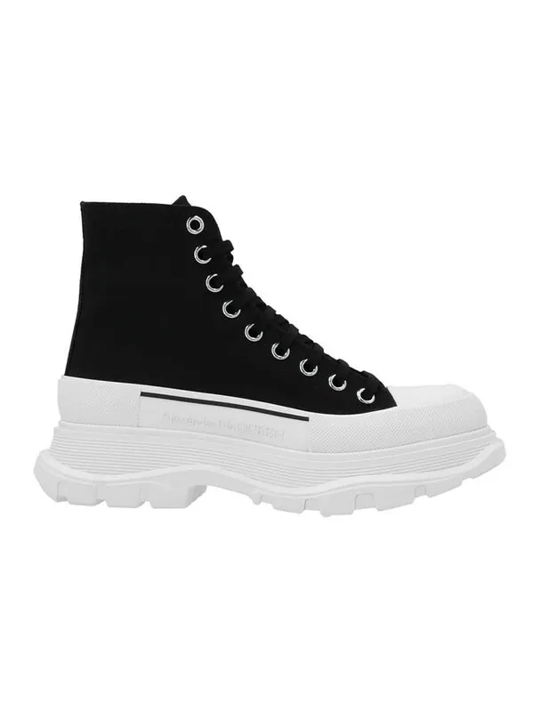 Кроссовки tread slick lace up boot 'black white' Alexander Mcqueen — изображение 2 из 4, черный/белый