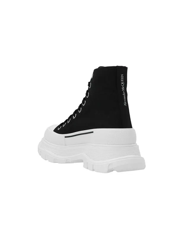 Кроссовки tread slick lace up boot 'black white' Alexander Mcqueen — изображение 3 из 4, черный/белый