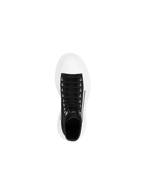 Кроссовки tread slick lace up boot 'black white' Alexander Mcqueen — изображение 4 из 4, черный/белый