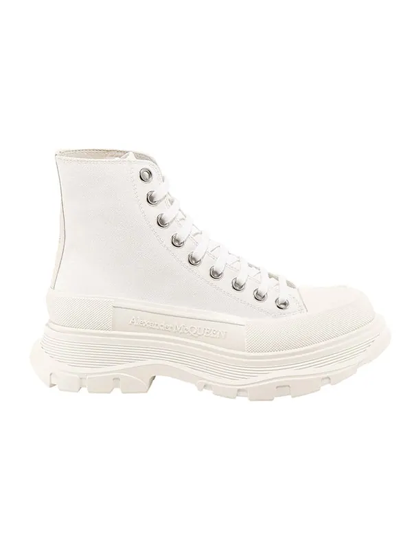 Кроссовки tread slick boot 'canvas white white' Alexander Mcqueen — изображение 2 из 4, белый/белый