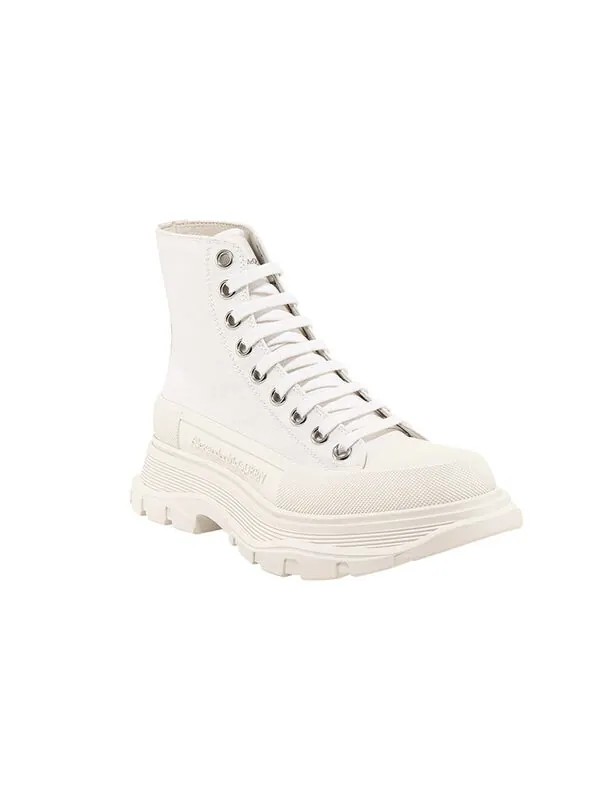 Кроссовки tread slick boot 'canvas white white' Alexander Mcqueen — изображение 3 из 4, белый/белый