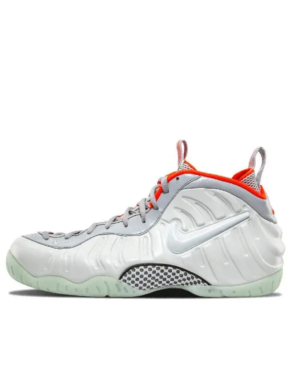 Кроссовки air foamposite pro premium Nike — изображение 1 из 4, серый/красный