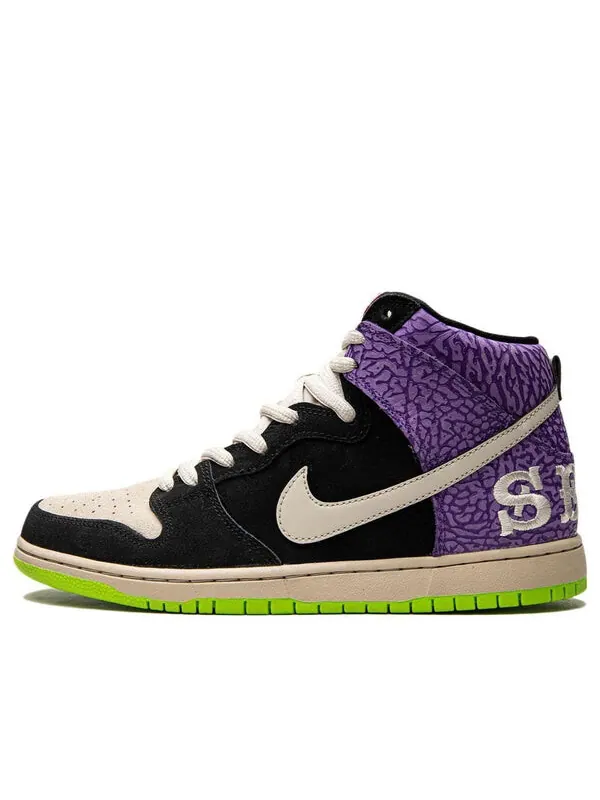 Кроссовки sb dunk высокие prm Nike — изображение 1 из 4, черный/-темный