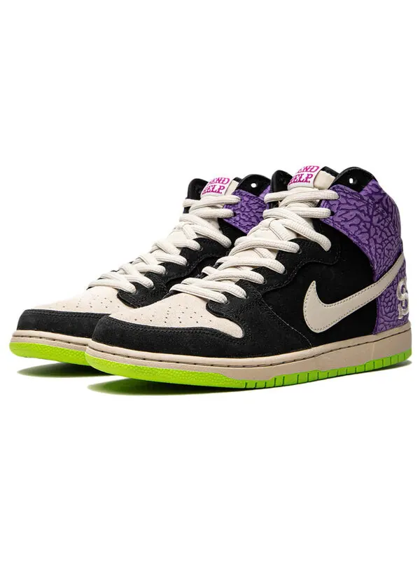 Кроссовки sb dunk высокие prm Nike — изображение 3 из 4, черный/-темный