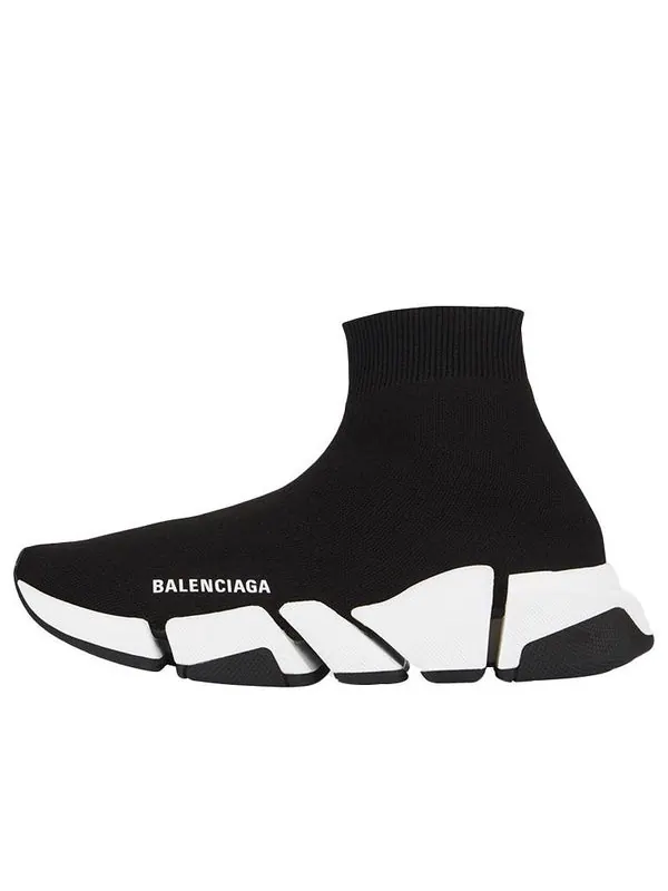 Кроссовки speed 2.0 sneaker 'black white' Balenciaga — изображение 1 из 4, черный/белый