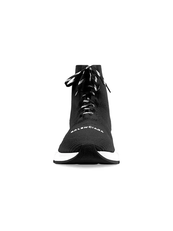 Кроссовки speed 2.0 lace-up sneaker 'black white' Balenciaga — изображение 4 из 4, черный/белый