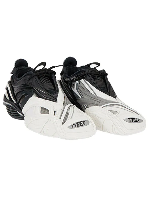 Кроссовки tyrex 'black grey' Balenciaga — изображение 3 из 4, черный/белый
