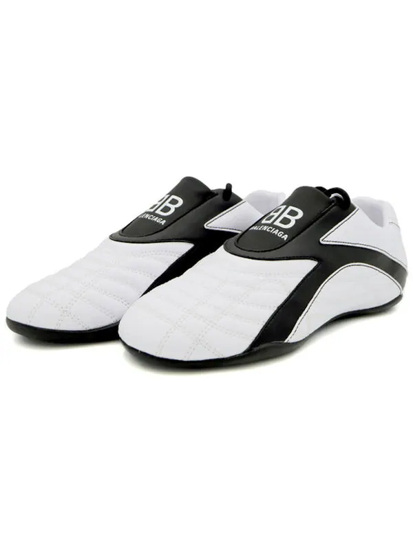 Кроссовки zen sneaker 'white black' Balenciaga — изображение 2 из 4, белый