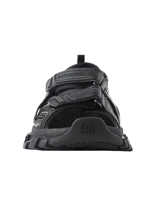 Сандалии track sandal 'triple black' Balenciaga — изображение 2 из 4, черный