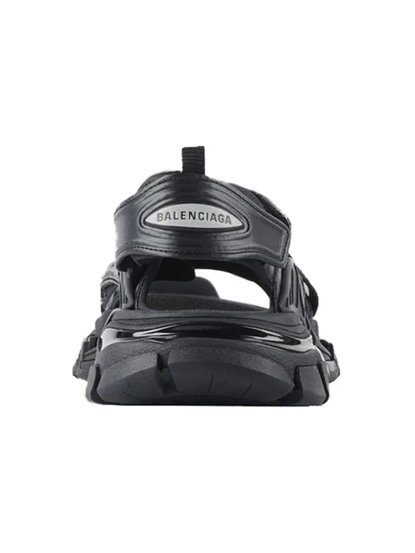 Сандалии track sandal 'triple black' Balenciaga — изображение 4 из 4, черный