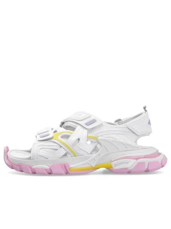 Сандалии track sandals 'yellow pink blu' Balenciaga — изображение 1 из 4, белый