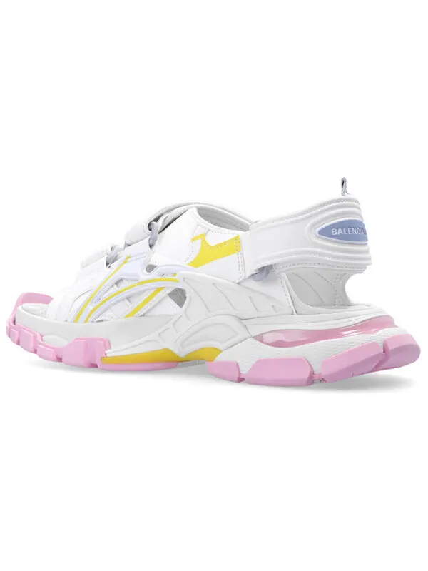 Сандалии track sandals 'yellow pink blu' Balenciaga — изображение 3 из 4, белый