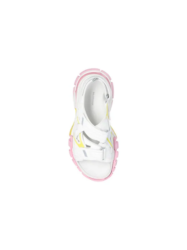 Сандалии track sandals 'yellow pink blu' Balenciaga — изображение 4 из 4, белый