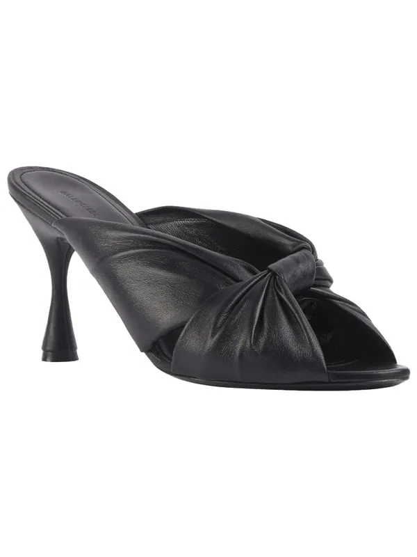 Сандалии small high heels black slippers Balenciaga — изображение 4 из 4, черный