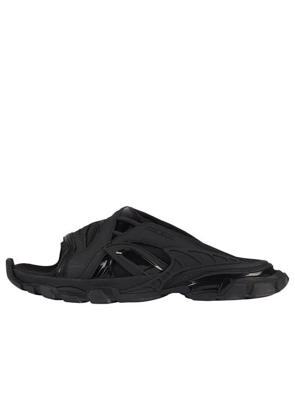 Сандалии track slide sandal 'black' Balenciaga — изображение 1 из 4, черный