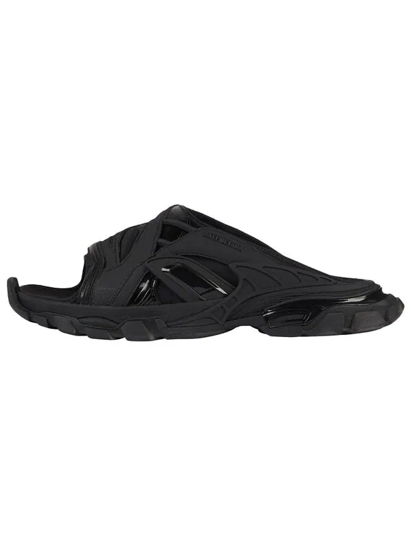 Сандалии track slide sandal 'black' Balenciaga — изображение 2 из 4, черный