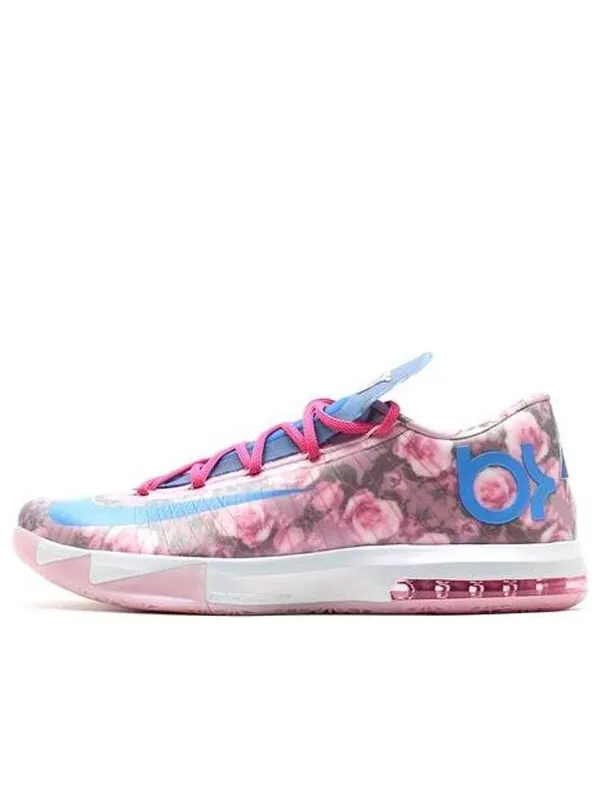 Кроссовки kd 6 supreme Nike — изображение 1 из 4, розовый/синий