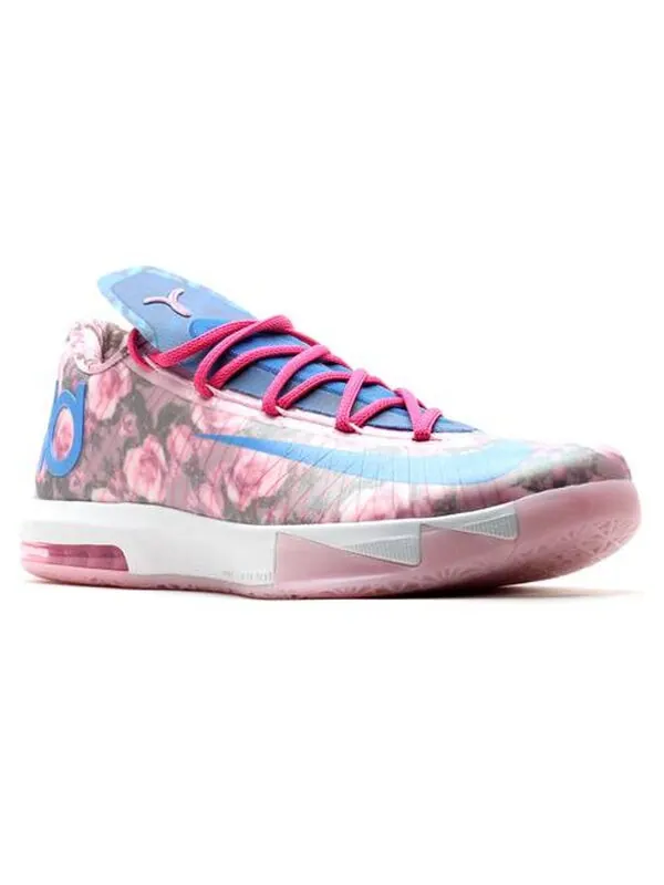 Кроссовки kd 6 supreme Nike — изображение 4 из 4, розовый/синий