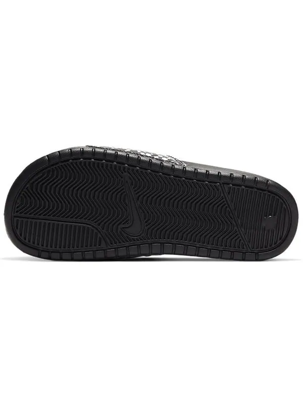 Тапочки benassi jdi floral slide 'black' Nike — изображение 4 из 4, черный