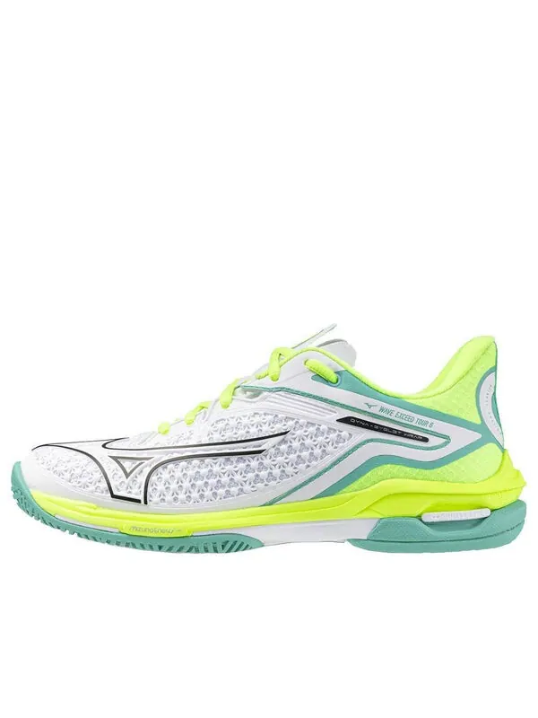 Кроссовки wave exceed tour 6 'white neon green' Mizuno — изображение 1 из 4