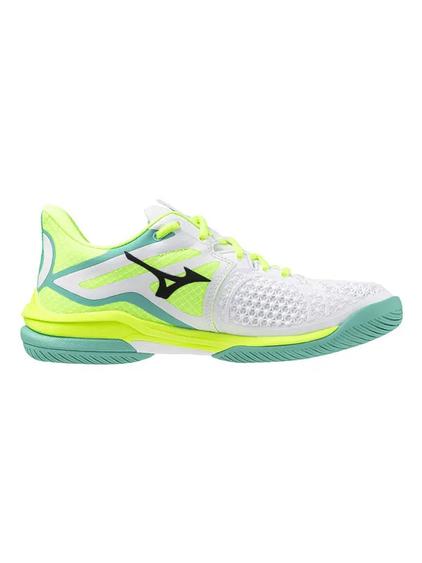 Кроссовки wave exceed tour 6 'white neon green' Mizuno — изображение 2 из 4