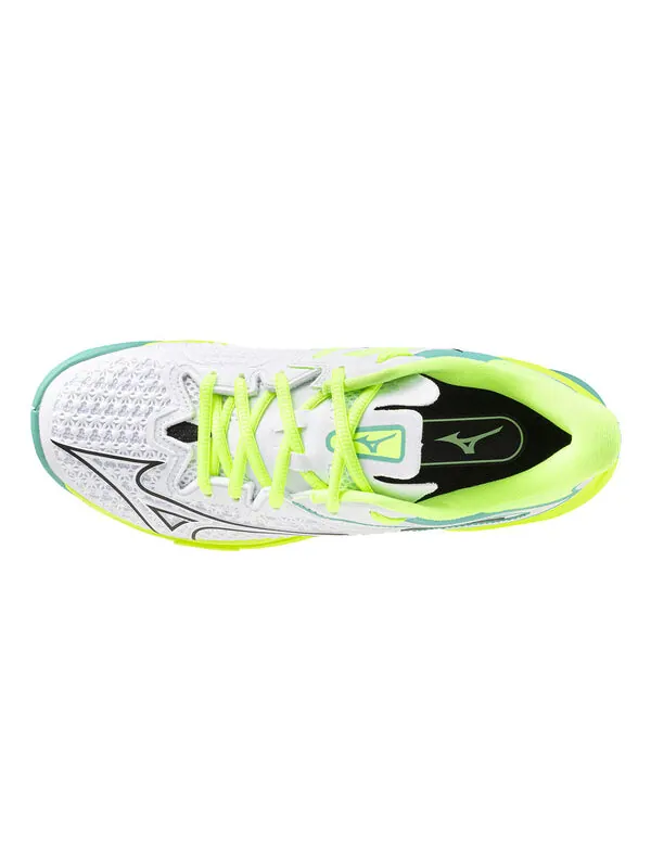 Кроссовки wave exceed tour 6 'white neon green' Mizuno — изображение 3 из 4