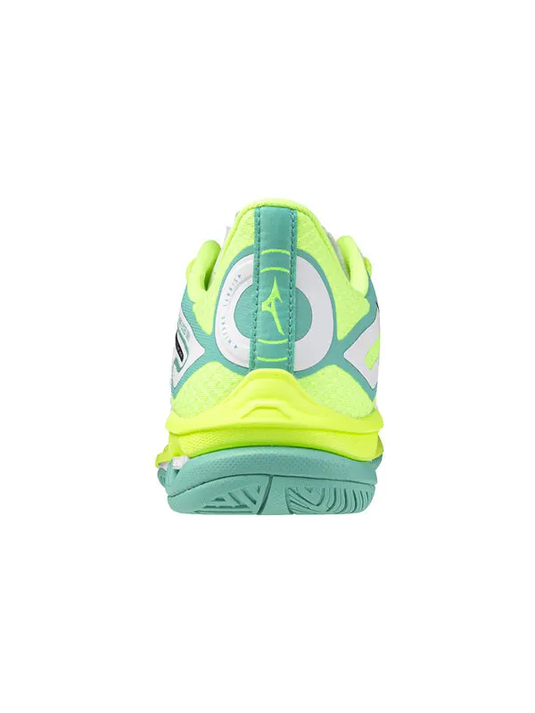Кроссовки wave exceed tour 6 'white neon green' Mizuno — изображение 4 из 4
