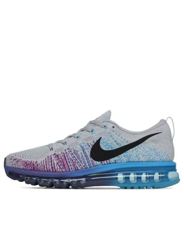 Кроссовки flyknit max Nike — изображение 1 из 1, синий
