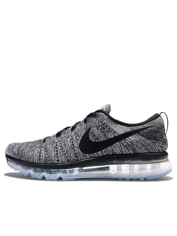 Кроссовки flyknit max Nike — изображение 1 из 4, белый/черный