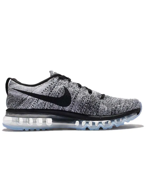 Кроссовки flyknit max Nike — изображение 2 из 4, белый/черный