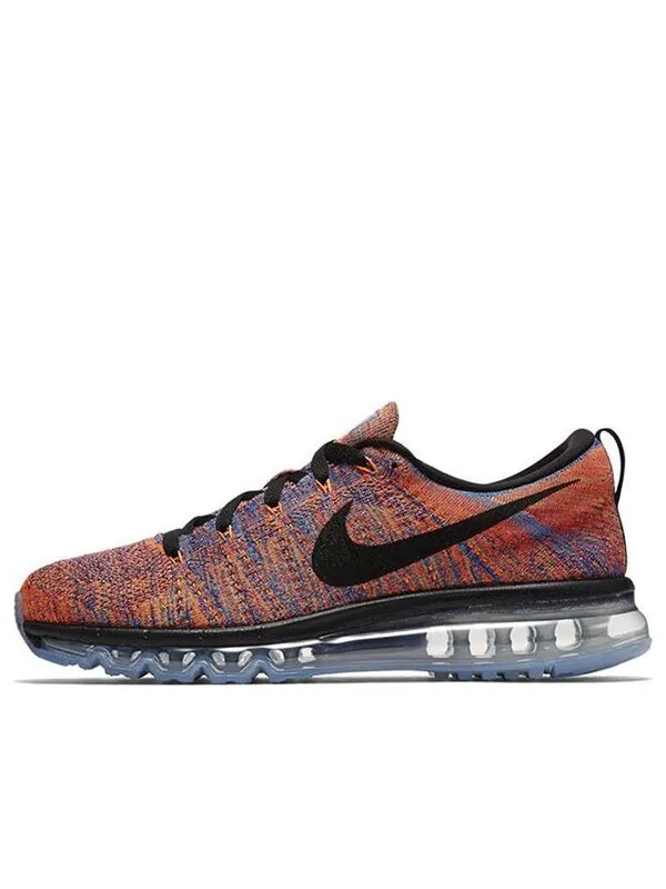 Кроссовки flyknit air max Nike — изображение 1 из 4, синий/черный