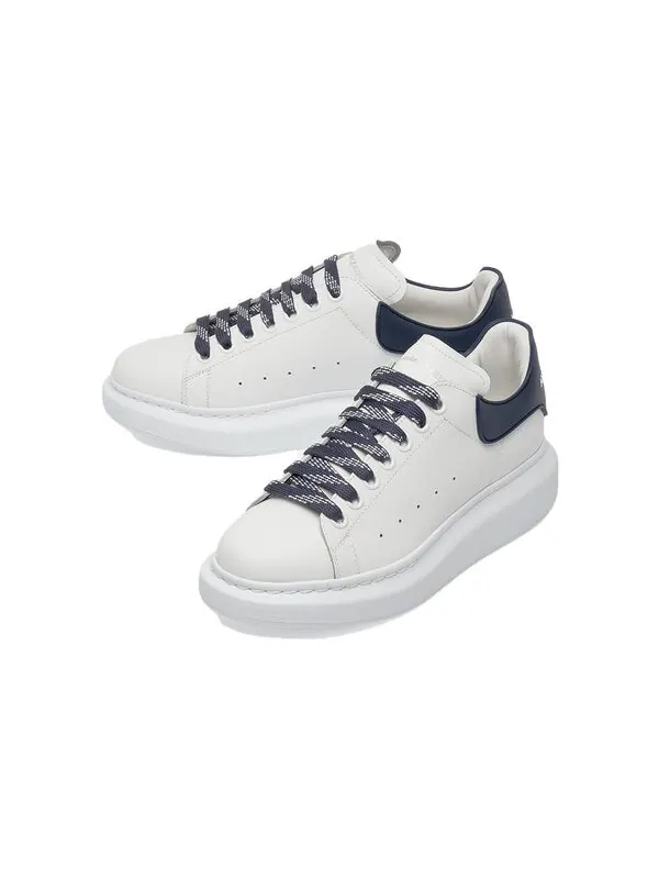 Кроссовки oversized sneaker 'white ink blue' Alexander Mcqueen — изображение 2 из 4, белый/синий
