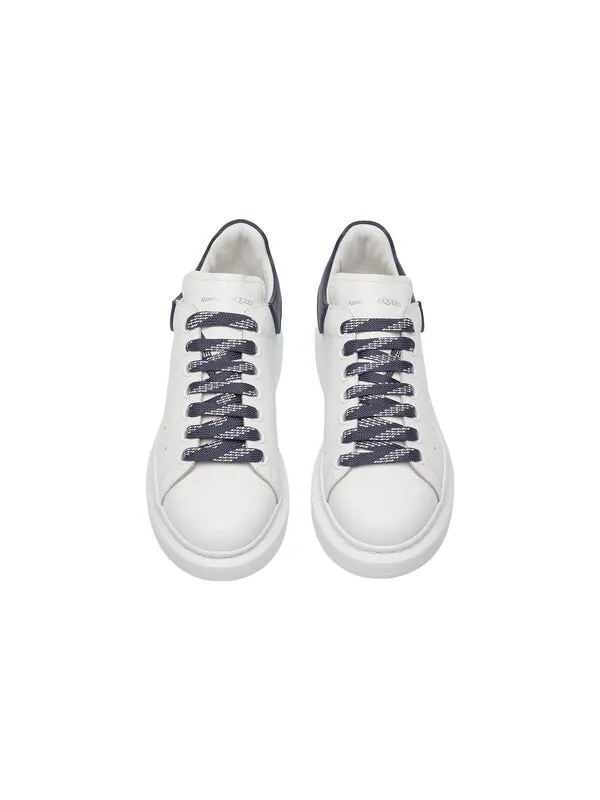 Кроссовки oversized sneaker 'white ink blue' Alexander Mcqueen — изображение 3 из 4, белый/синий