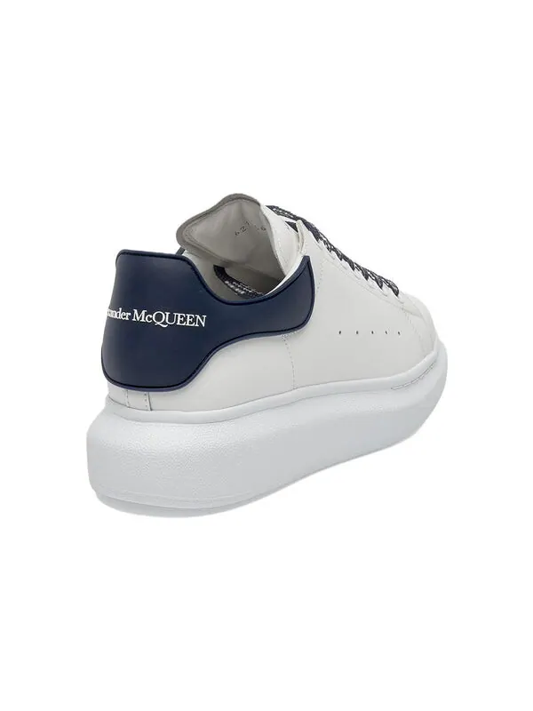 Кроссовки oversized sneaker 'white ink blue' Alexander Mcqueen — изображение 4 из 4, белый/синий