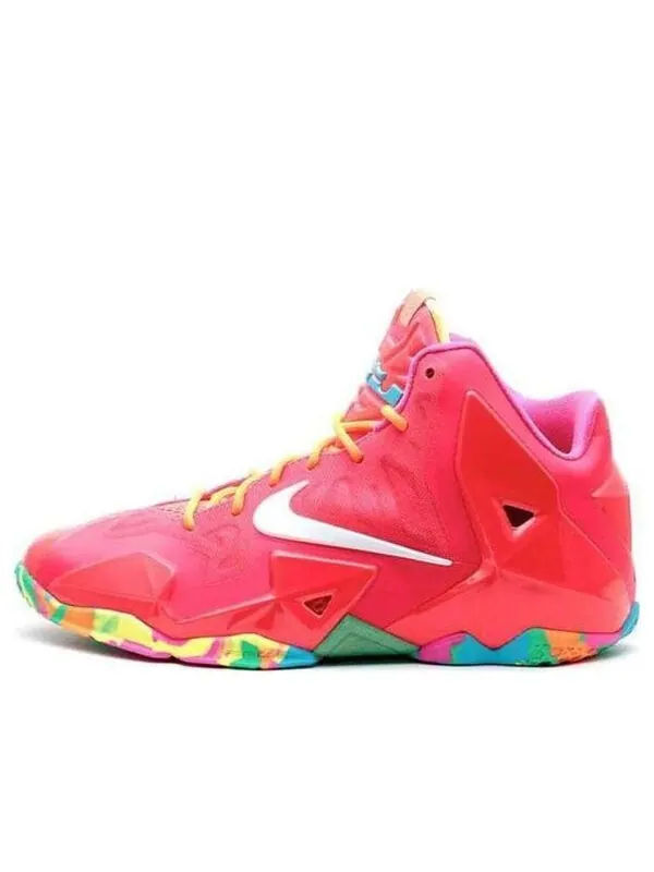 Кроссовки (GS) Nike Lebron 11 'Fruity Pebbles' — изображение 1 из 4, красный/мульти