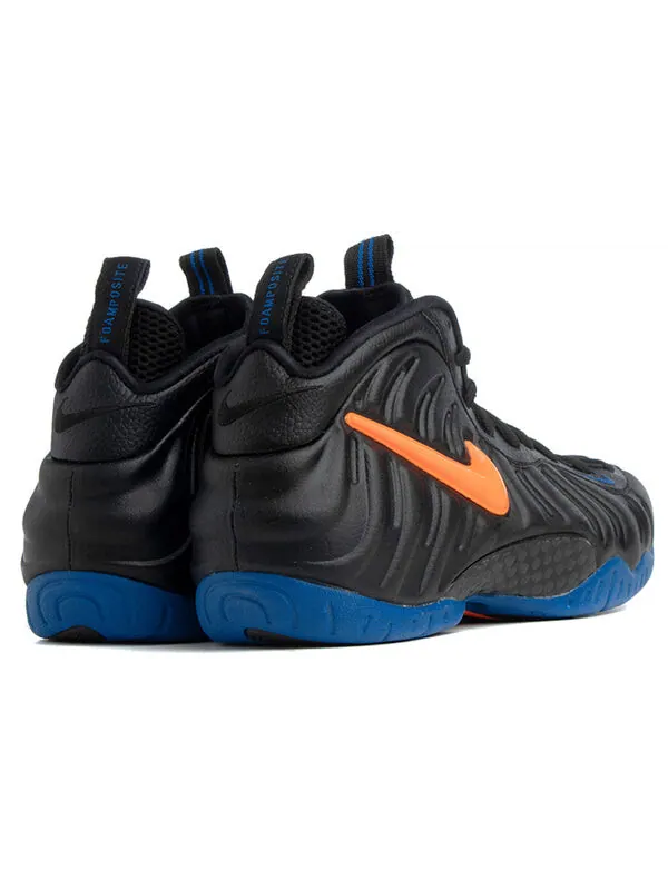 Кроссовки air foamposite pro Nike — изображение 3 из 4, черный/оранжевый-синий