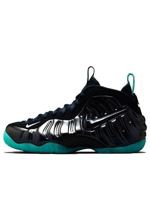 Кроссовки air foamposite pro Nike — изображение 1 из 4, черный/черный/синий