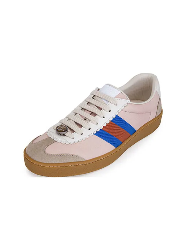 Кроссовки g74 web casual shoes 'pink blue' Gucci — изображение 2 из 4, розовый/синий