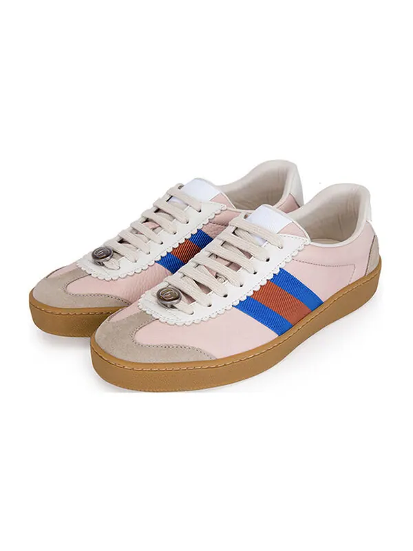 Кроссовки g74 web casual shoes 'pink blue' Gucci — изображение 3 из 4, розовый/синий