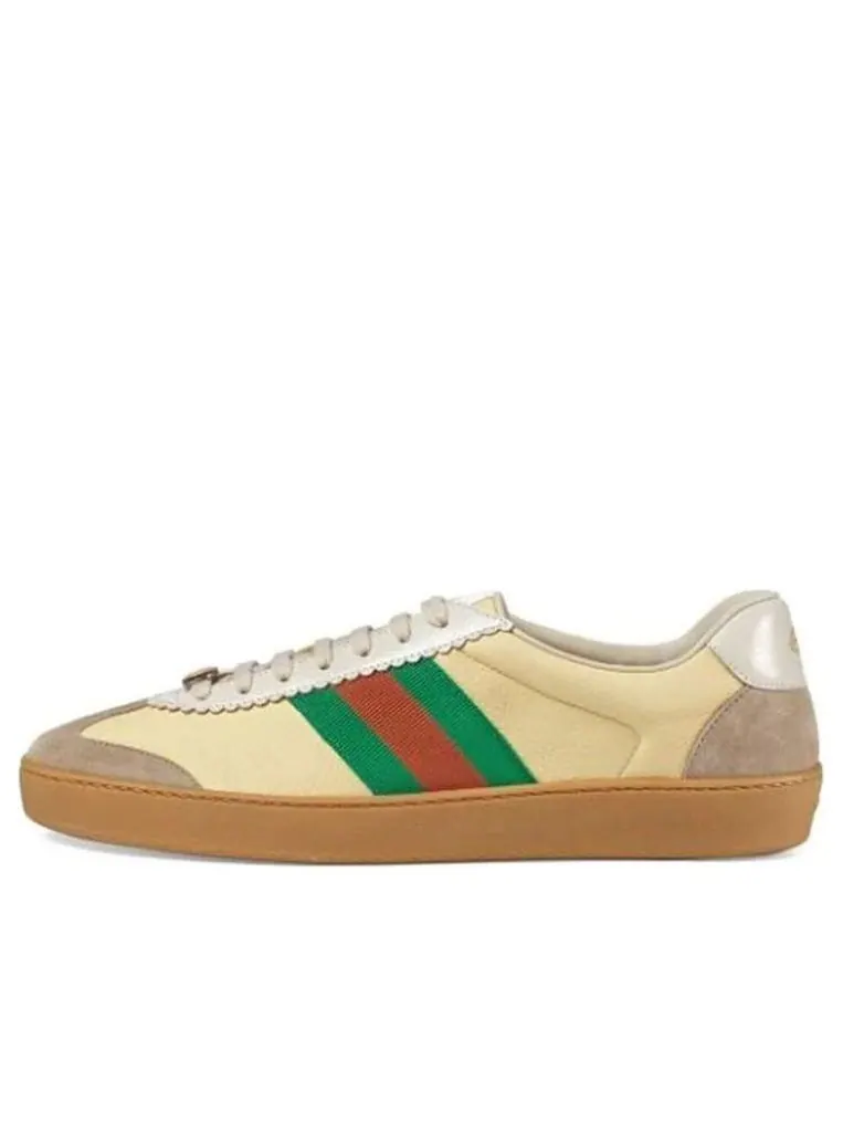 Кроссовки Gucci G74 Web Low 'Oatmeal' — изображение 1 из 5, белый