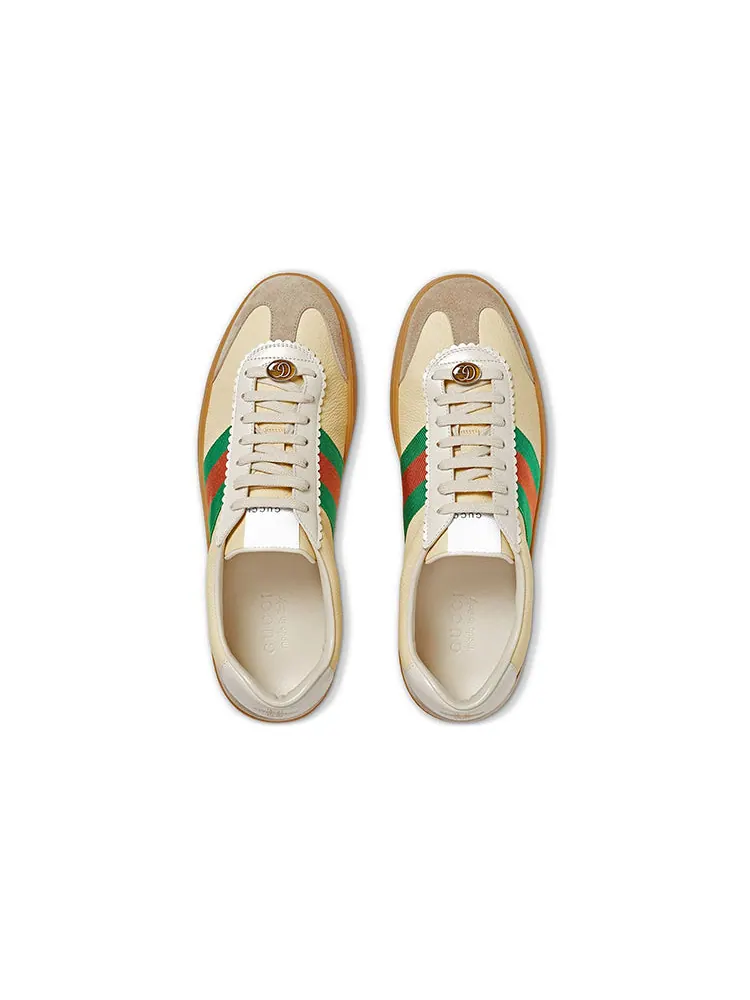 Кроссовки Gucci G74 Web Low 'Oatmeal' — изображение 3 из 5, белый