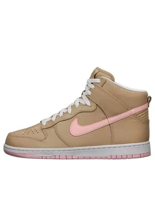 Кроссовки dunk high premium sp 'linen' Nike — изображение 1 из 2, бежевый