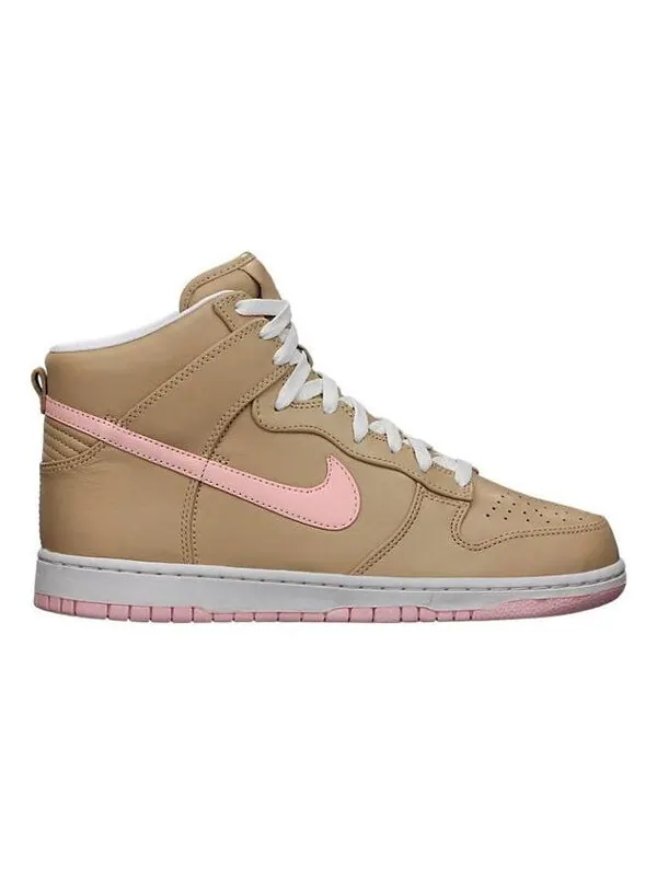 Кроссовки dunk high premium sp 'linen' Nike — изображение 2 из 2, бежевый